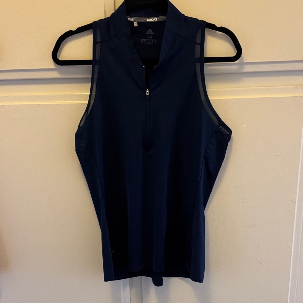 Adidas Women's Dark Blue Tank Top